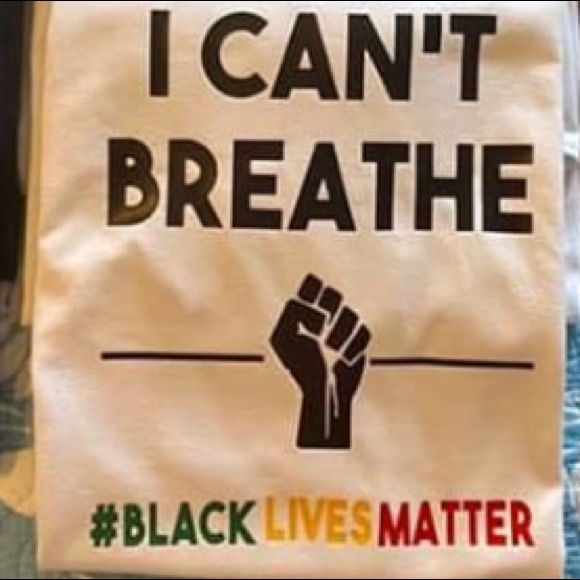 “ I can’t breathe, black lives matter” New tee - Picture 1 of 3